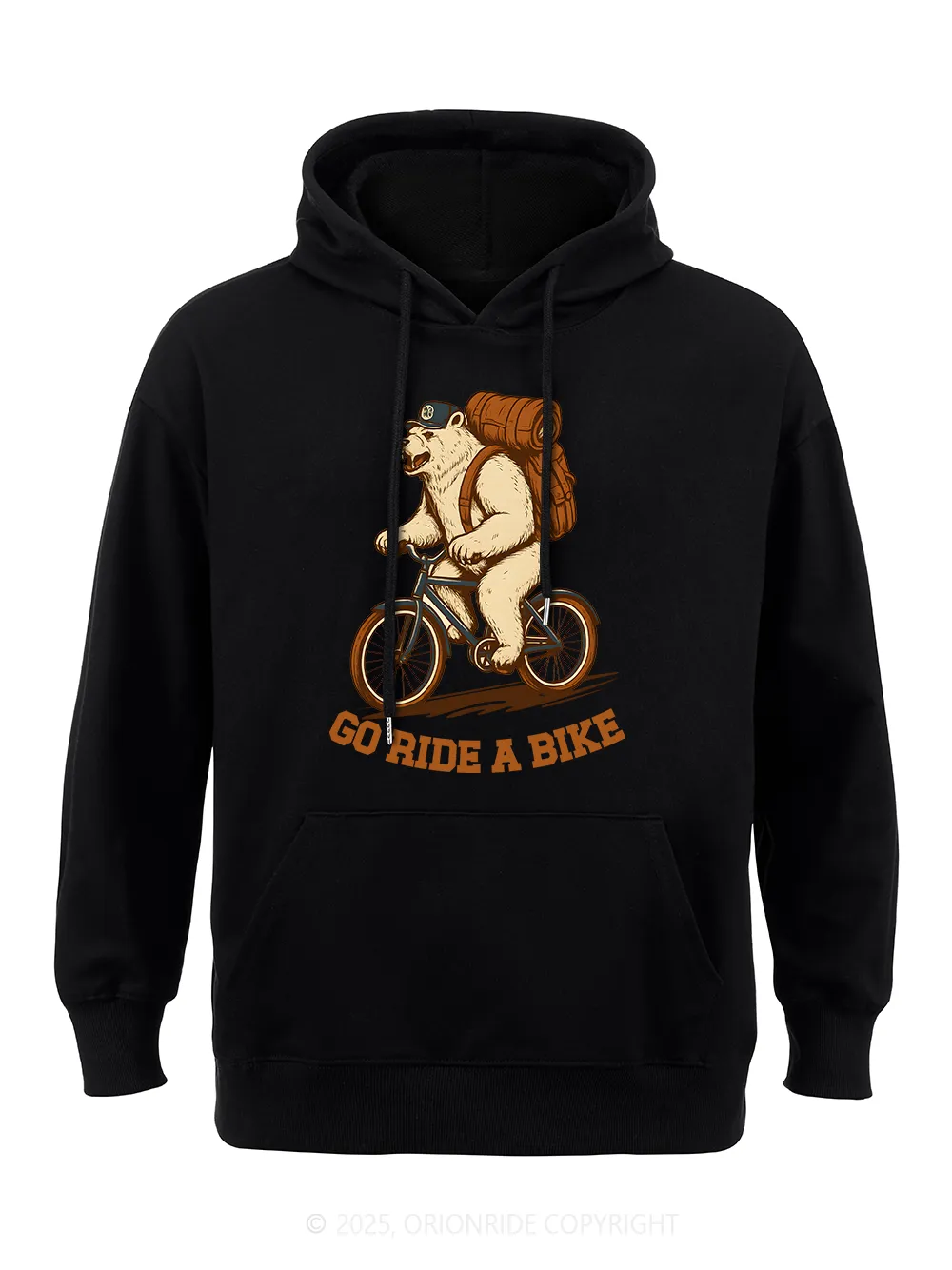 Orionride Go Ride A Bike Classic Hoodie sold by Orionride product image thumbnail 2