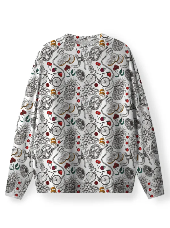Orionride Fruit Sketch Men's Sweaters sold by Orionride