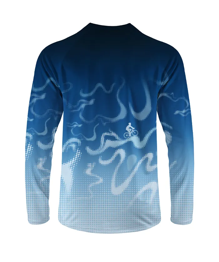 Orionride Virtual Contours Long Sleeve Downhill Jersey sold by Orionride product image thumbnail 3