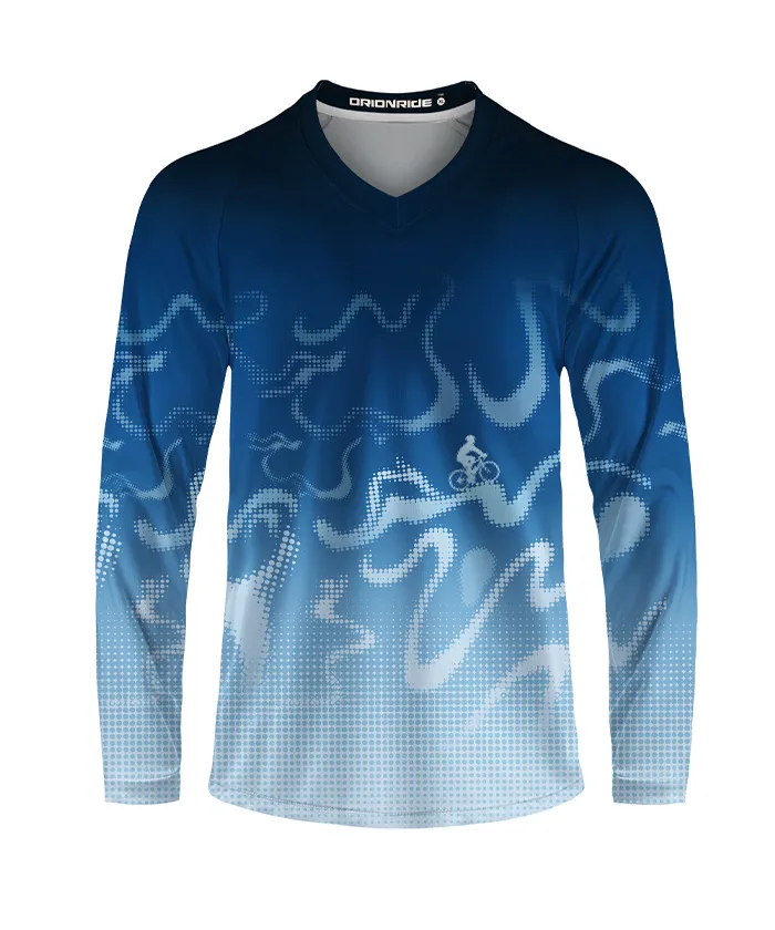 Orionride Virtual Contours Long Sleeve Downhill Jersey sold by Orionride product image thumbnail 2