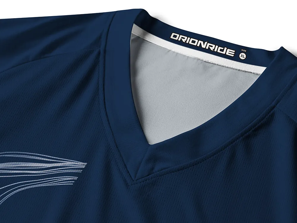 Orionride Spatial Lines Long Sleeve Downhill Jersey sold by Orionride product image thumbnail 4