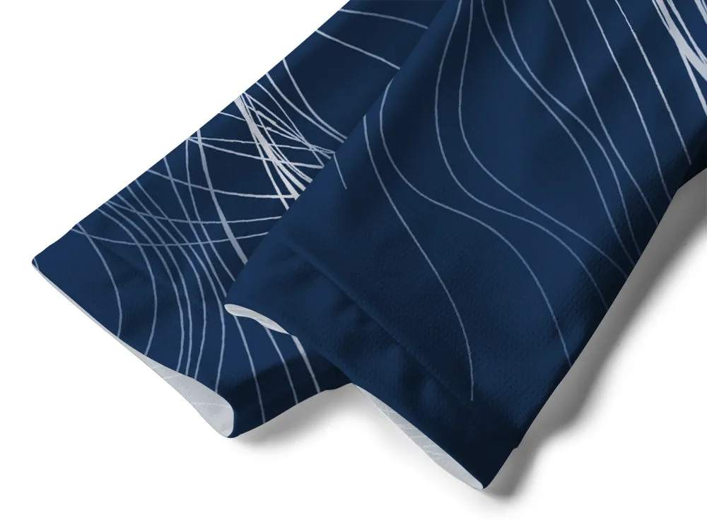 Orionride Spatial Lines Long Sleeve Downhill Jersey sold by Orionride product image thumbnail 5