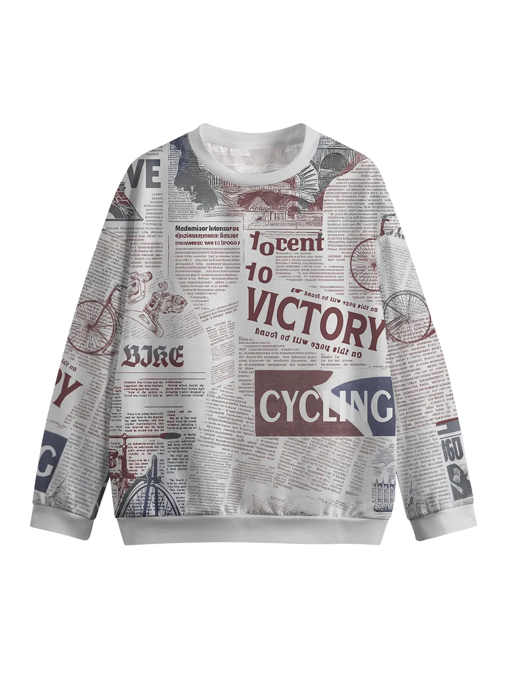 Orionride Ride To Victory Crew Neck Pullover Sweatshirt sold by Orionride
