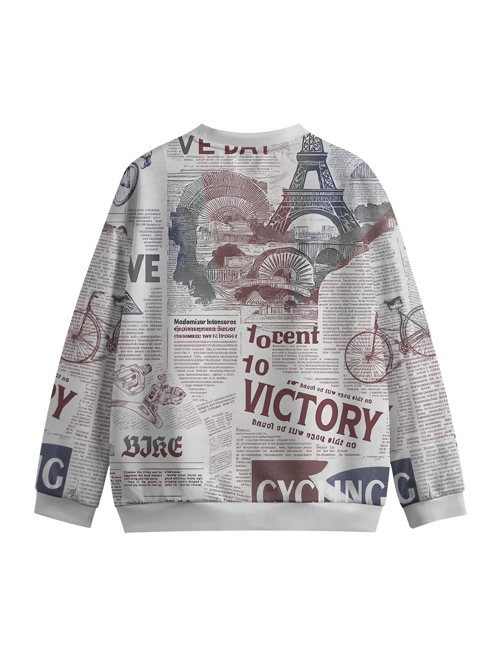 Orionride Ride To Victory Crew Neck Pullover Sweatshirt sold by Orionride product image thumbnail 2