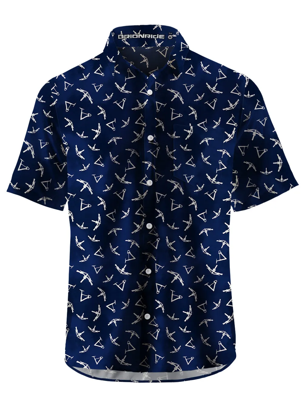 Orionride Exotic Parts Zipper Pockets Ultra Lightweight Short Sleeves Gravel Shirt sold by Orionride