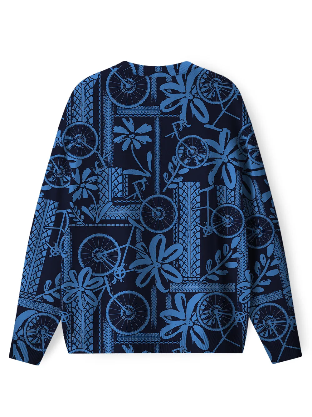 Orionride Wheel Marks Men's Sweaters sold by Orionride product image thumbnail 2