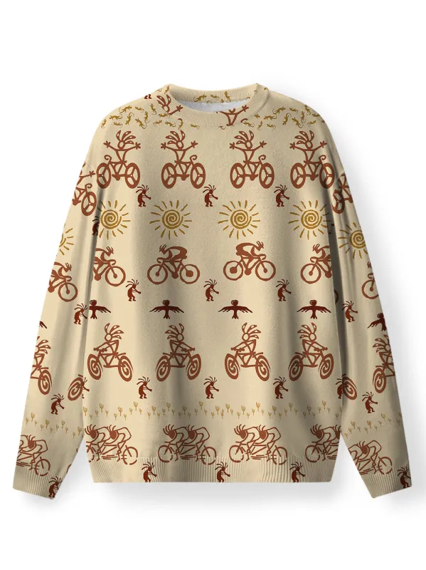 Orionride Bicycle Feast Men's Sweaters sold by Orionride