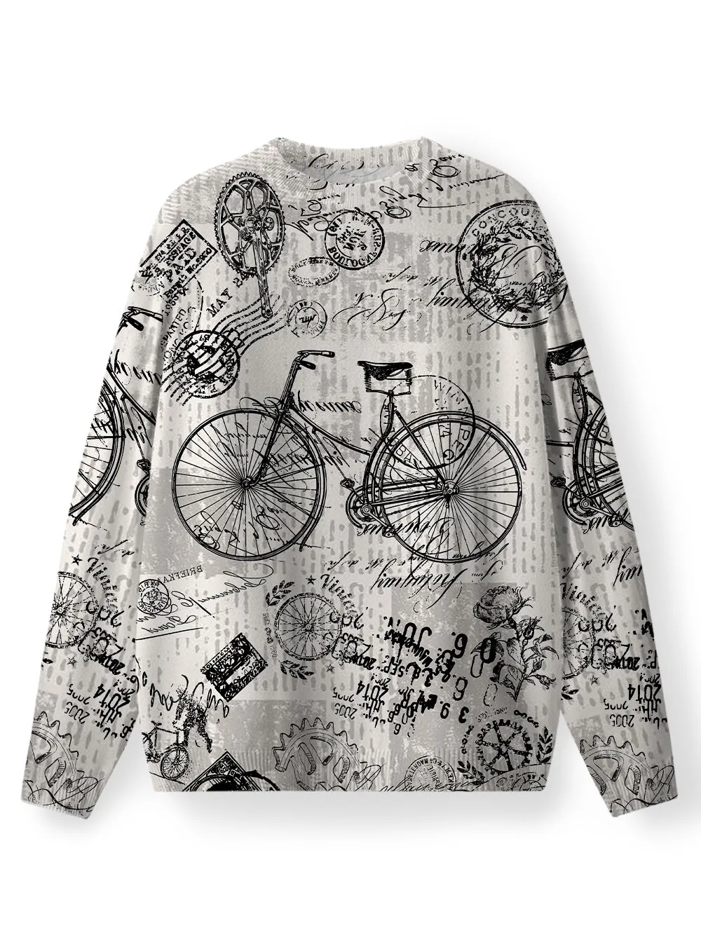 Orionride Nostalgic Bicycle Men's Sweaters sold by Orionride