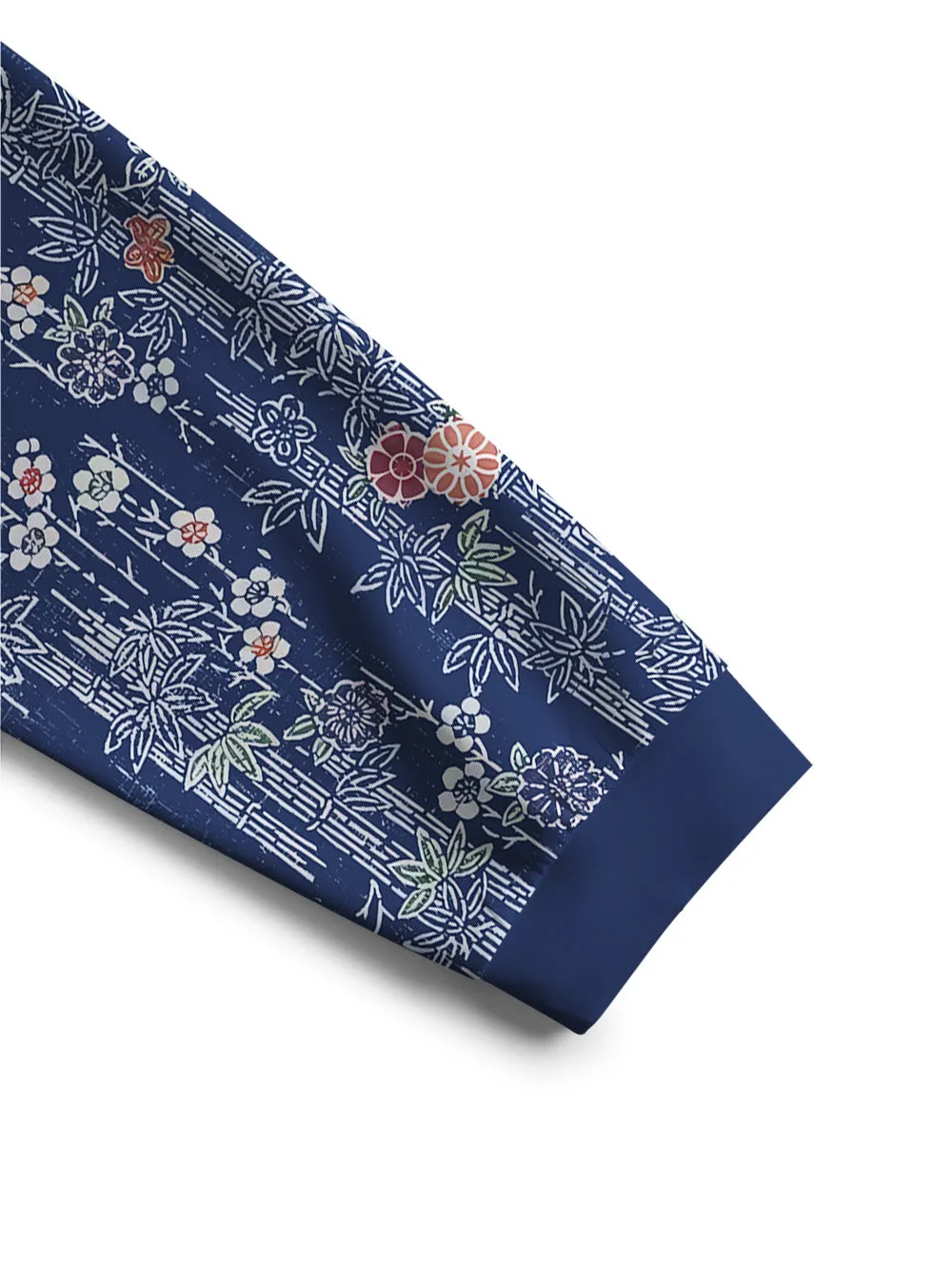 Orionride Cycling In The Forest Crew Neck Pullover Sweatshirt sold by Orionride product image thumbnail 3