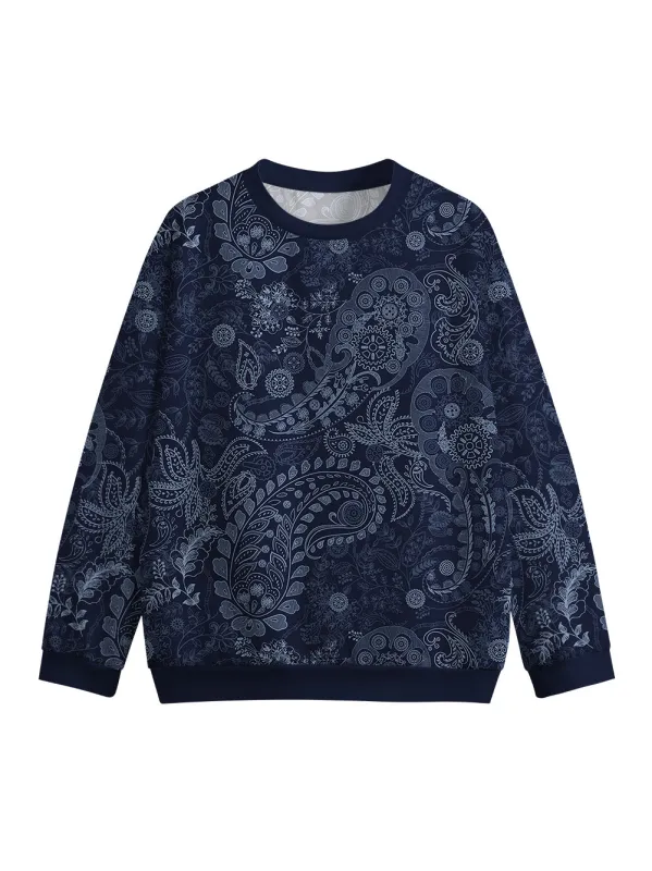 Orionride Gear Cashew Stamen Crew Neck Pullover Sweatshirt sold by Orionride