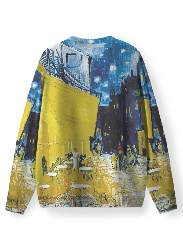 Orionride Van Gogh Clock Men's Sweaters sold by Orionride