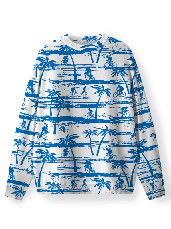 Orionride Palm Trees Men's Sweaters sold by Orionride