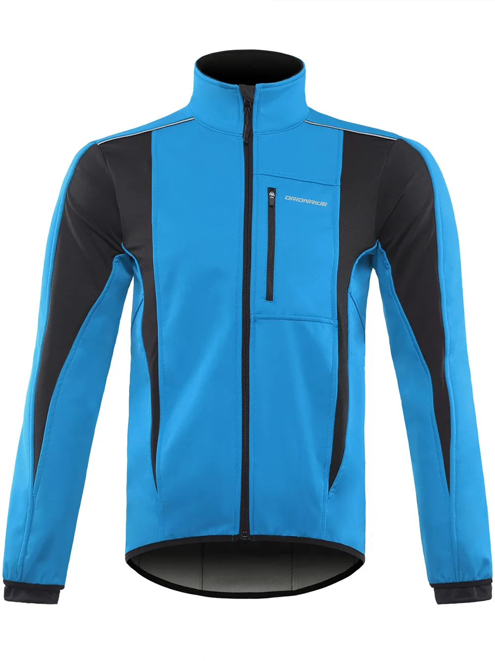 Orionride Cycling Jacket Waterproof Windproof Softshell Thermal Breathable Bike Outerwear Blue sold by Orionride product image thumbnail 4