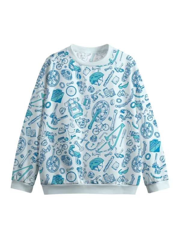 Orionride Rich Parts Crew Neck Pullover Sweatshirt sold by Orionride