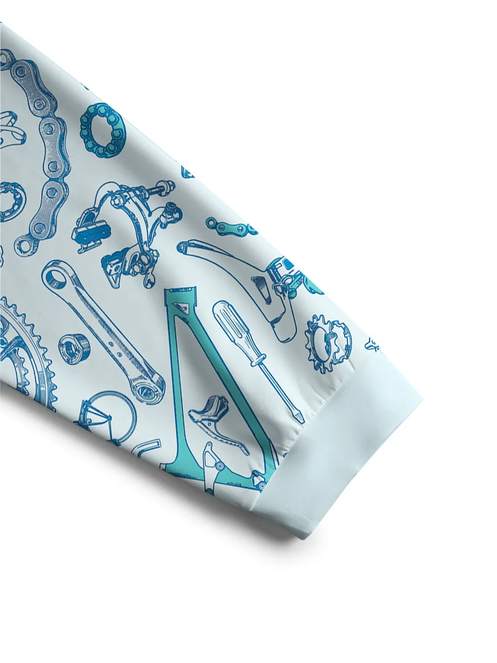 Orionride Rich Parts Crew Neck Pullover Sweatshirt sold by Orionride product image thumbnail 3