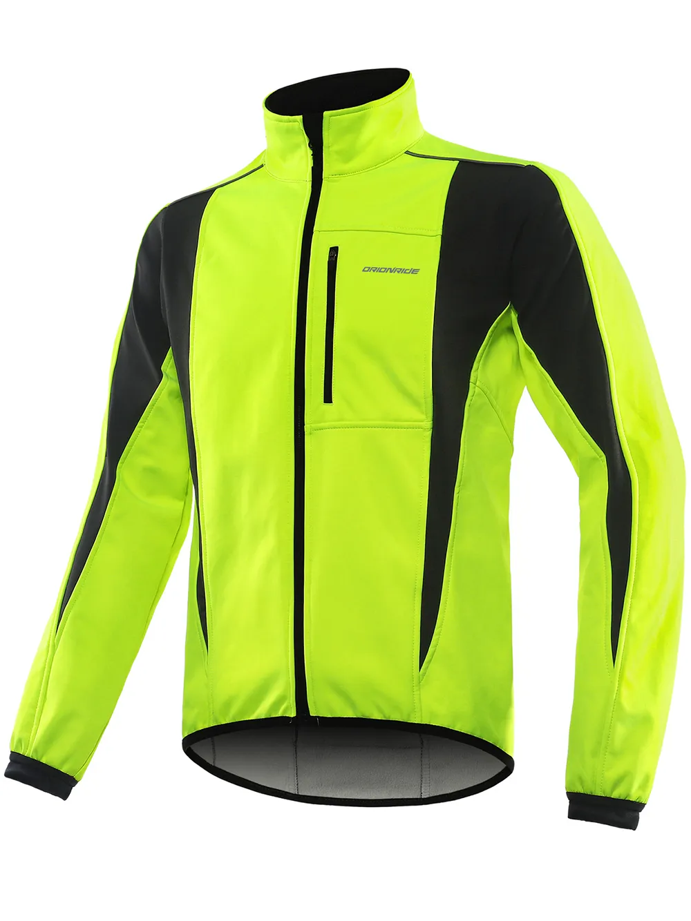 Orionride Cycling Jacket Waterproof Windproof Softshell Thermal Breathable Bike Outerwear Orange sold by Orionride product image thumbnail 2