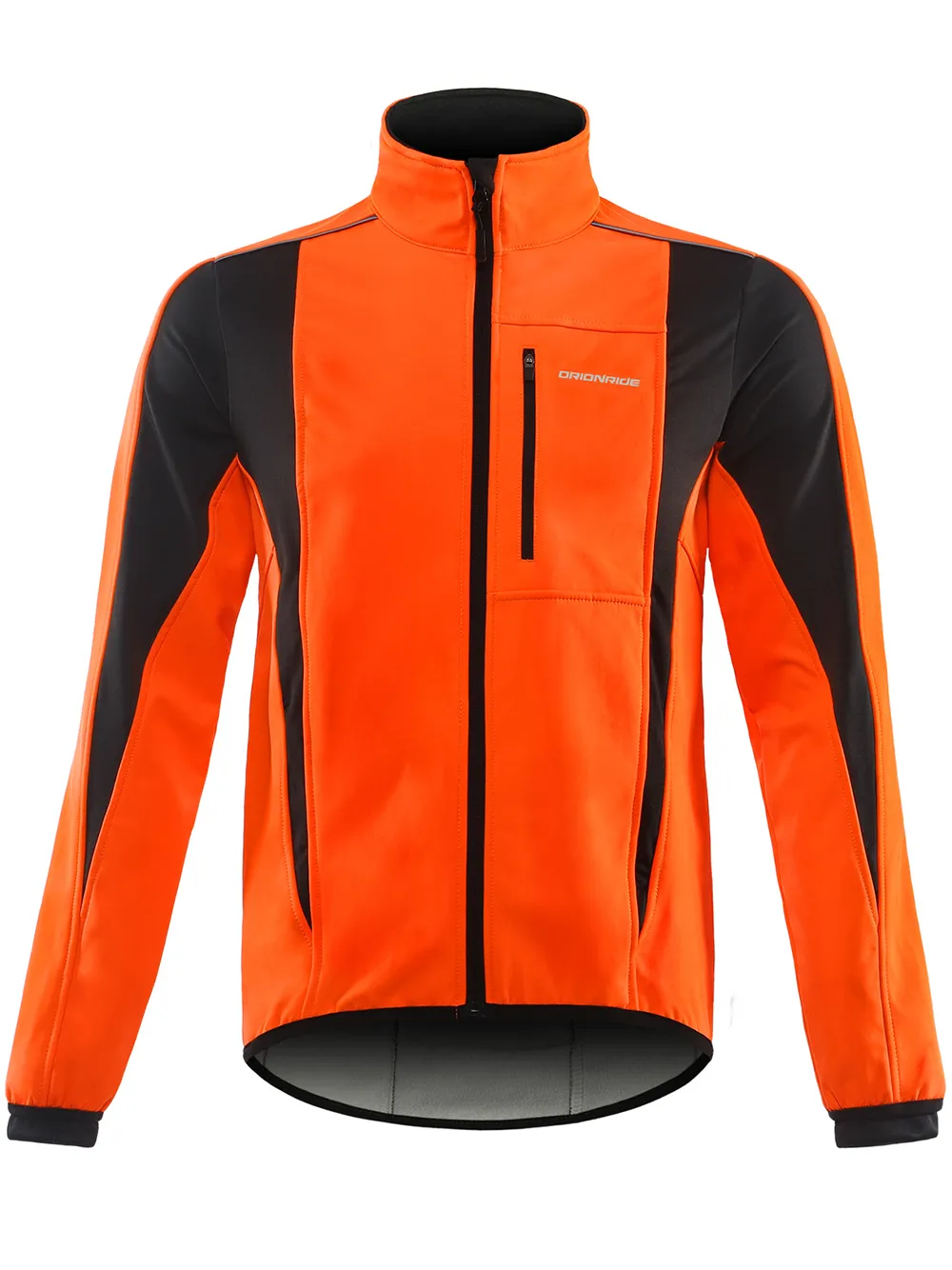 Orionride Cycling Jacket Waterproof Windproof Softshell Thermal Breathable Bike Outerwear Orange sold by Orionride product image thumbnail 4