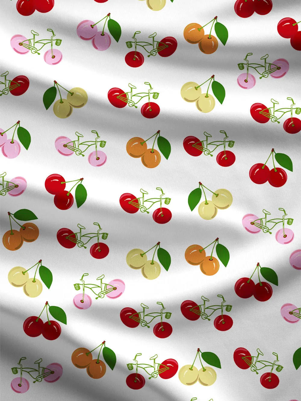 Orionride Juicy Cherry Women's Crew Neck Pullover Sweatshirt sold by Orionride product image thumbnail 4