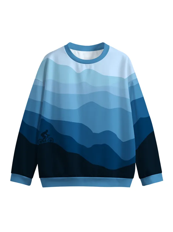 Orionride Free Sunset Crew Neck Pullover Sweatshirt sold by Orionride