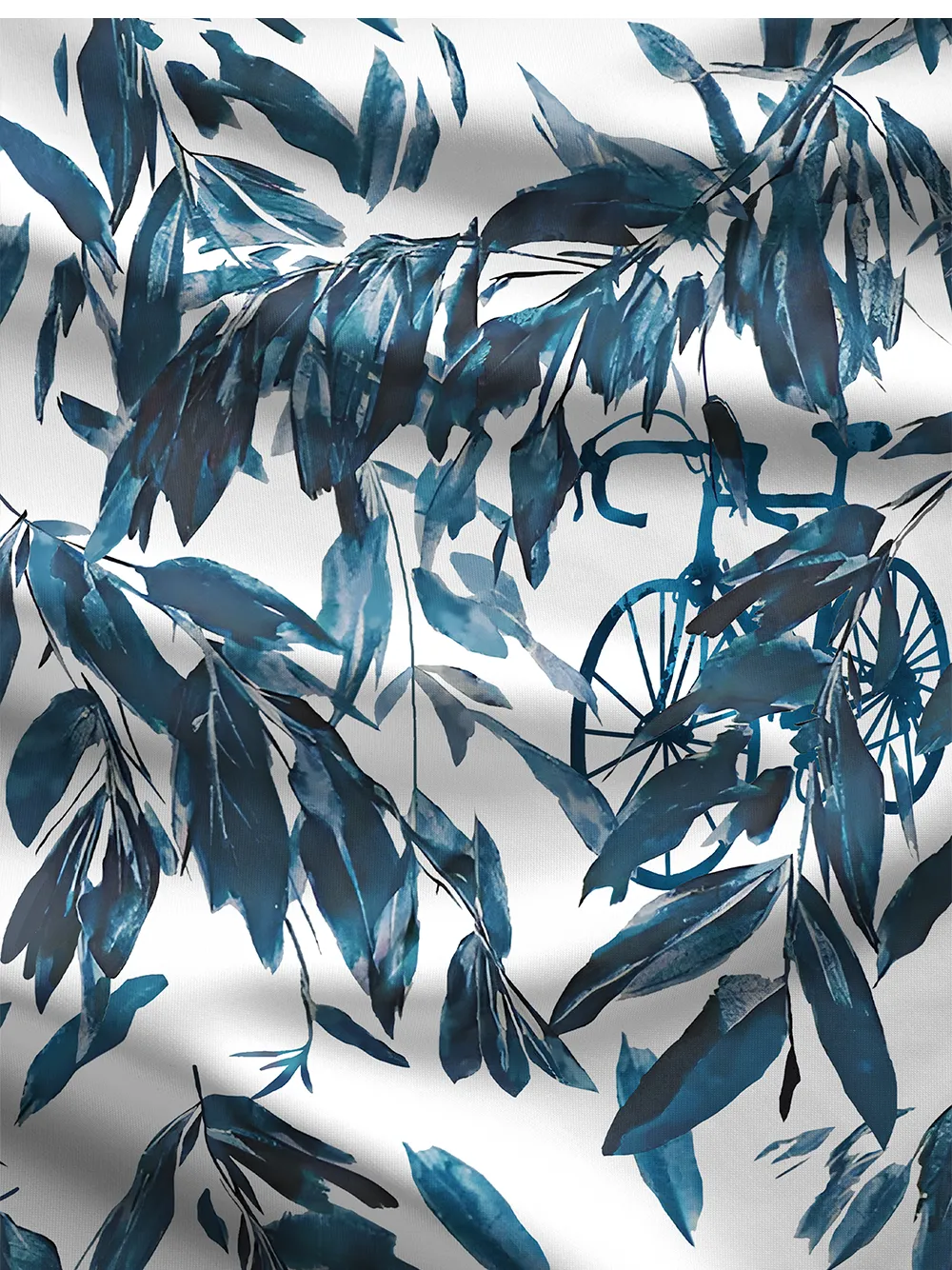 Orionride Ink Bicycle Crew Neck Pullover Sweatshirt sold by Orionride product image thumbnail 4