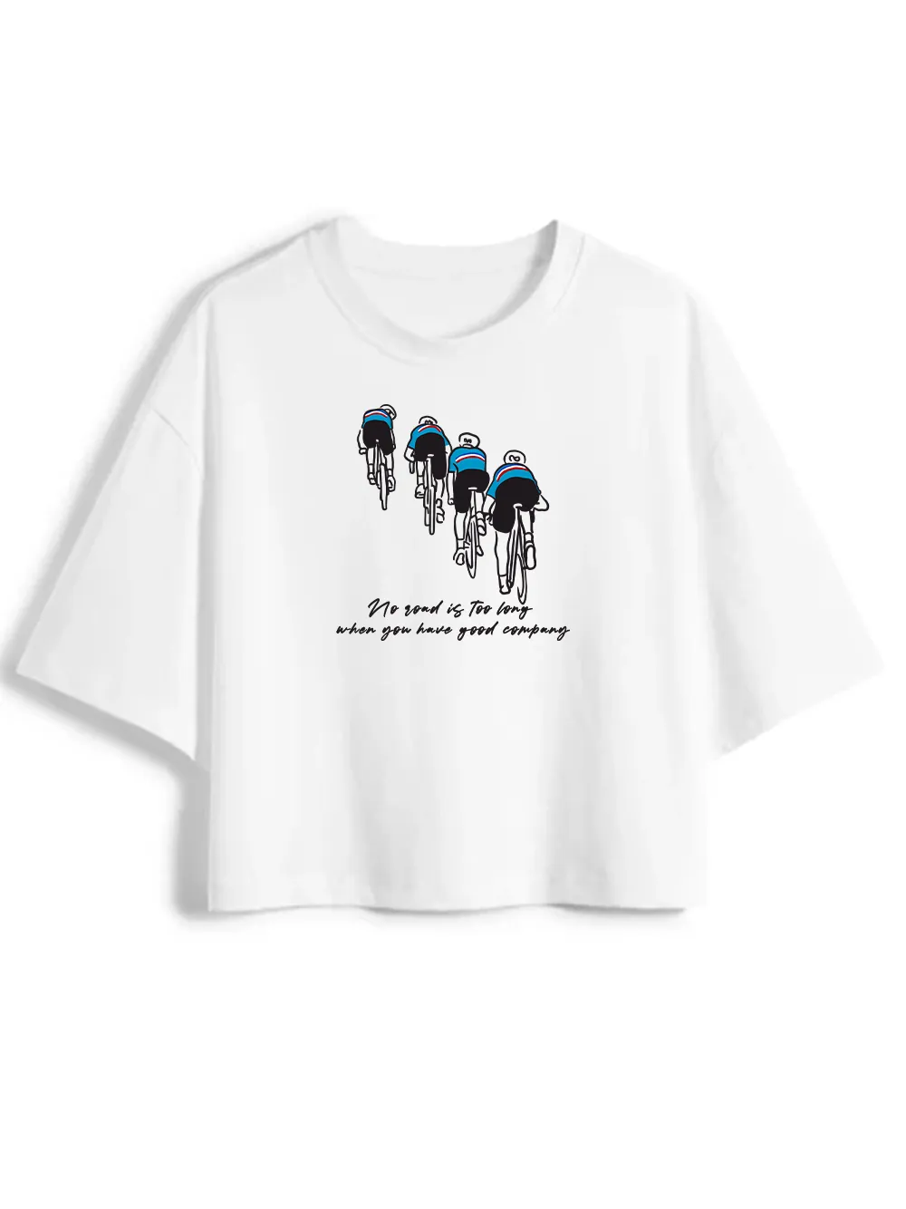 Orionride Echelons Women's Oversize Cycling Crop Tops sold by Orionride