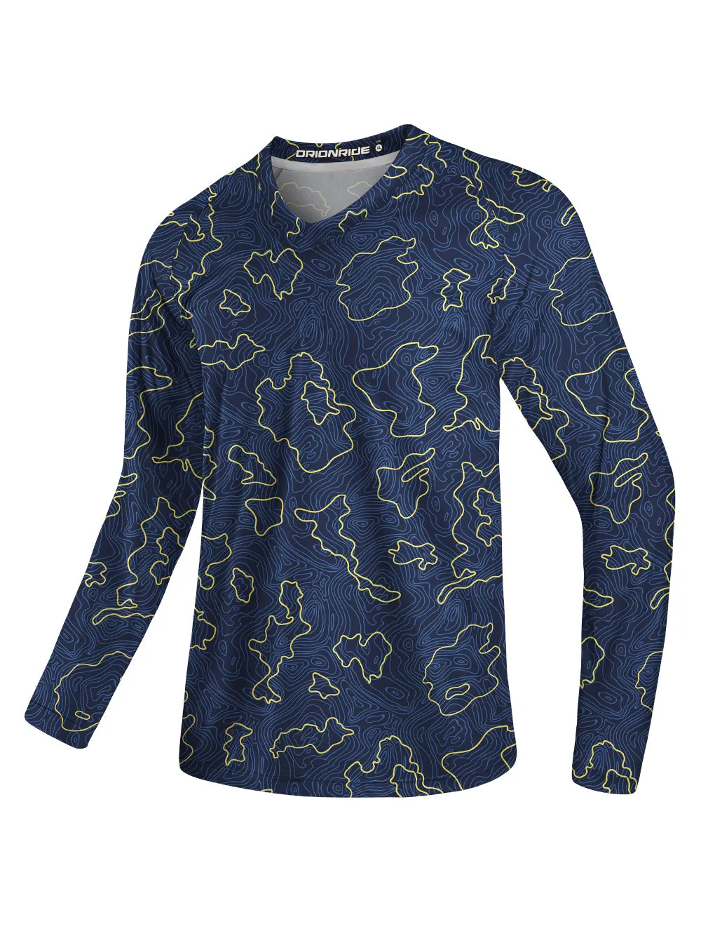 Orionride Contour Tiling Long Sleeve Downhill Jersey sold by Orionride