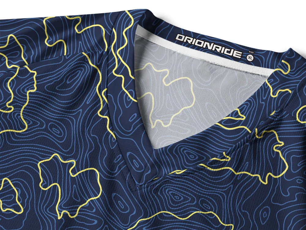 Orionride Contour Tiling Long Sleeve Downhill Jersey sold by Orionride product image thumbnail 4
