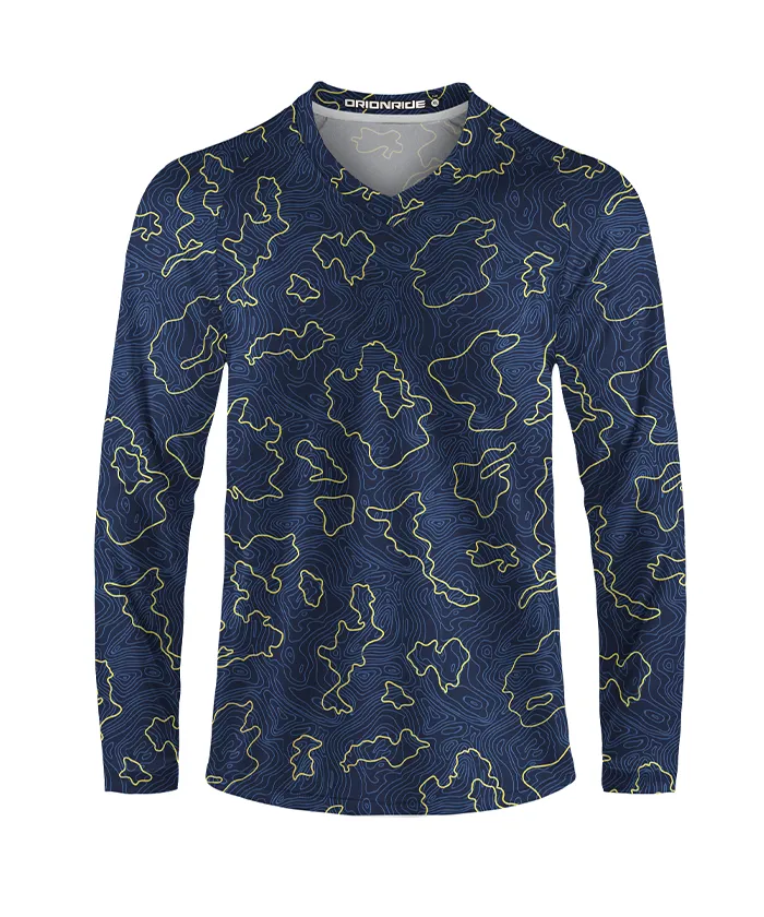 Orionride Contour Tiling Long Sleeve Downhill Jersey sold by Orionride product image thumbnail 2