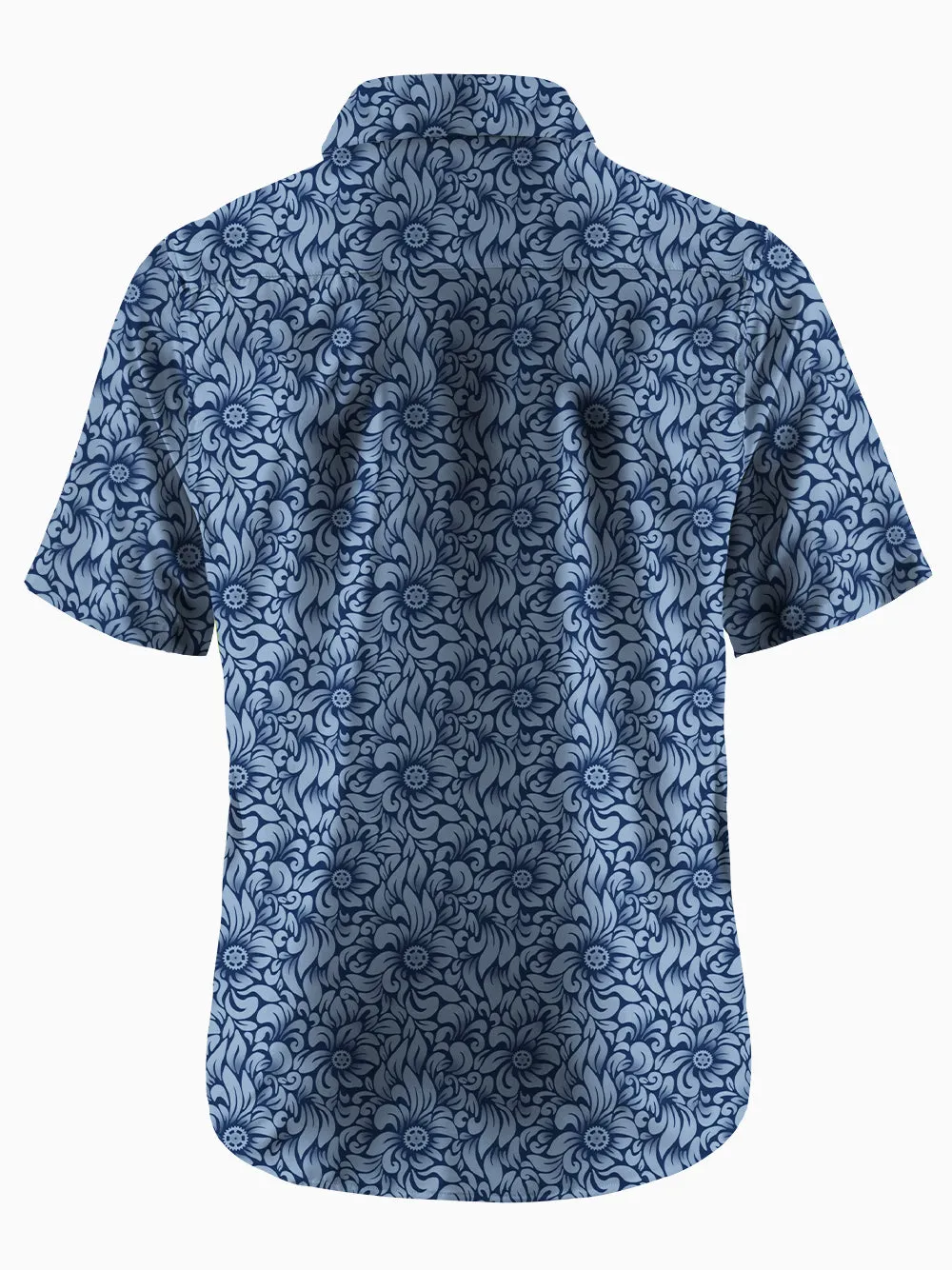 Orionride Swaying Flowers Zipper Pockets Ultra Lightweight Short Sleeves Gravel Shirt sold by Orionride product image thumbnail 4