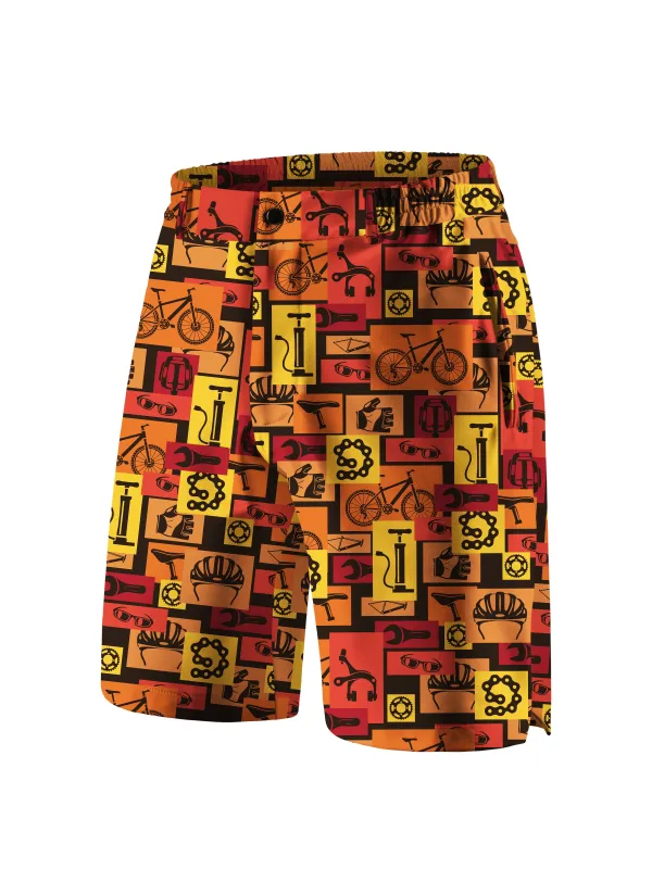 Orionride Cycling Suit Cycling Short With 2 Zipper Pockets sold by Orionride