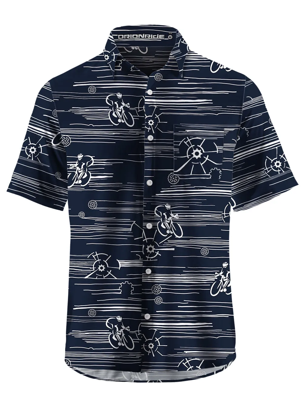 Orionride On The Expedition Zipper Pockets Ultra Lightweight Short Sleeves Gravel Shirt sold by Orionride