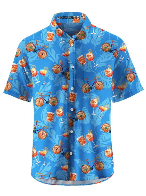 Orionride Leisure Time Zipper Pockets Ultra Lightweight Short Sleeves Gravel Shirt sold by Orionride