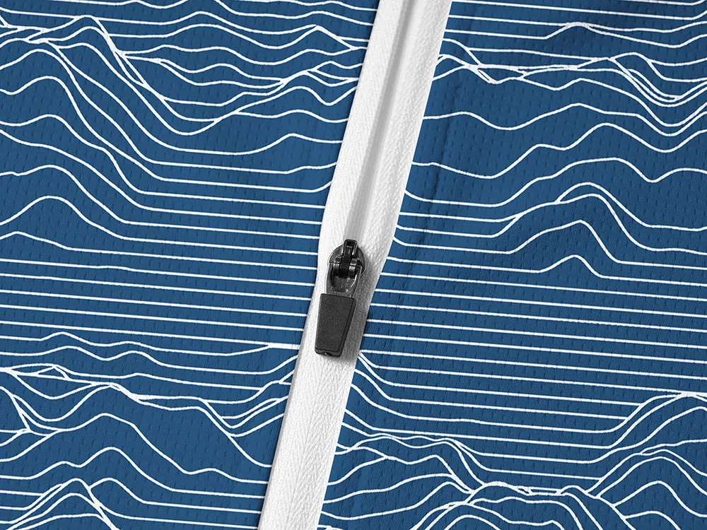 Orionride Cycling Travels Long Sleeve Half Zipper Mountain Bike Jersey sold by Orionride product image thumbnail 4