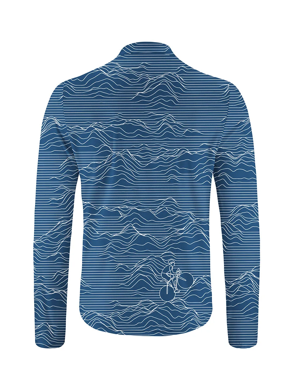 Orionride Cycling Travels Long Sleeve Half Zipper Mountain Bike Jersey sold by Orionride product image thumbnail 2