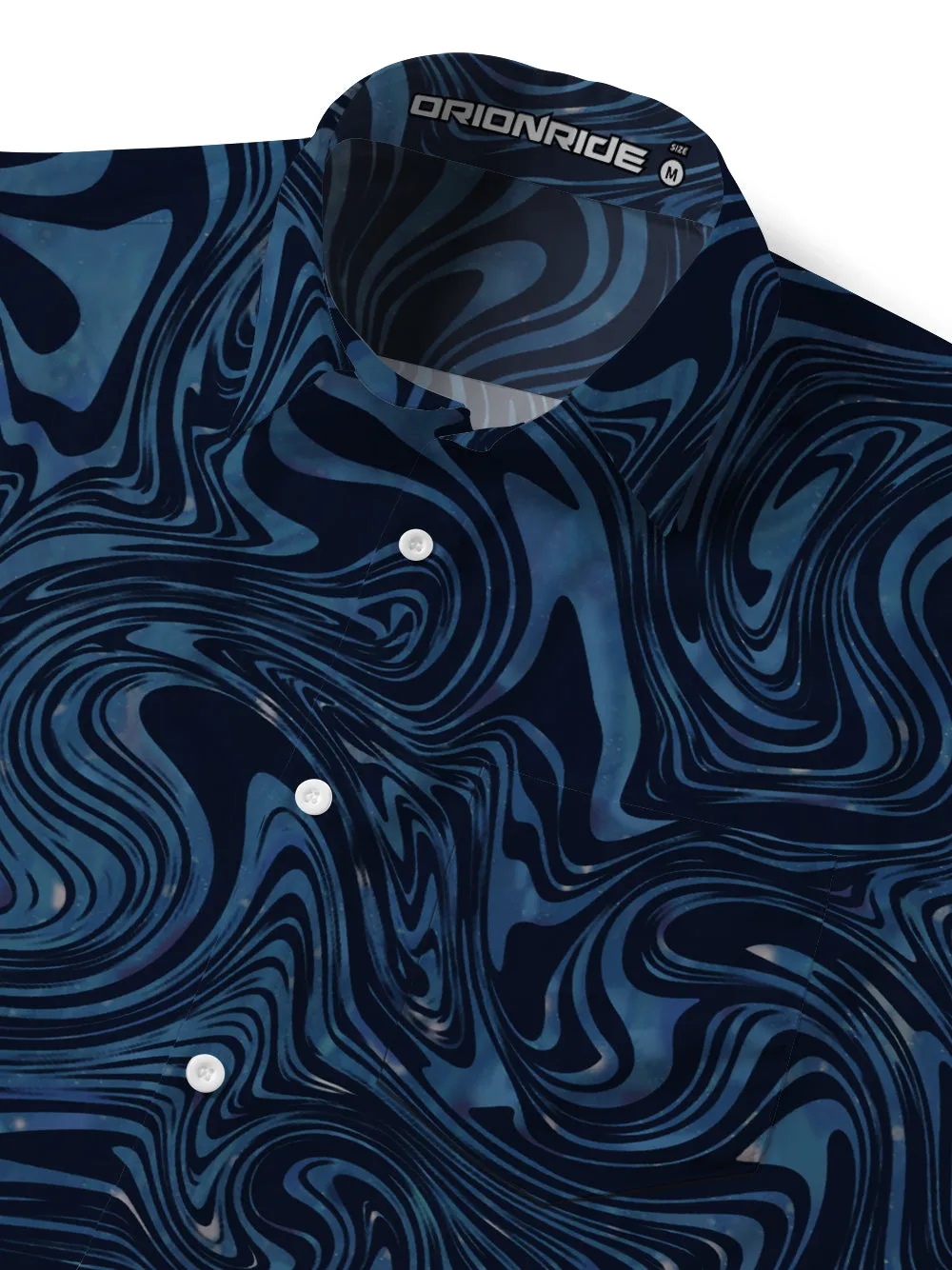 Orionride Mysterious Vortex Zipper Pockets Ultra Lightweight Short Sleeves Gravel Shirt sold by Orionride product image thumbnail 5