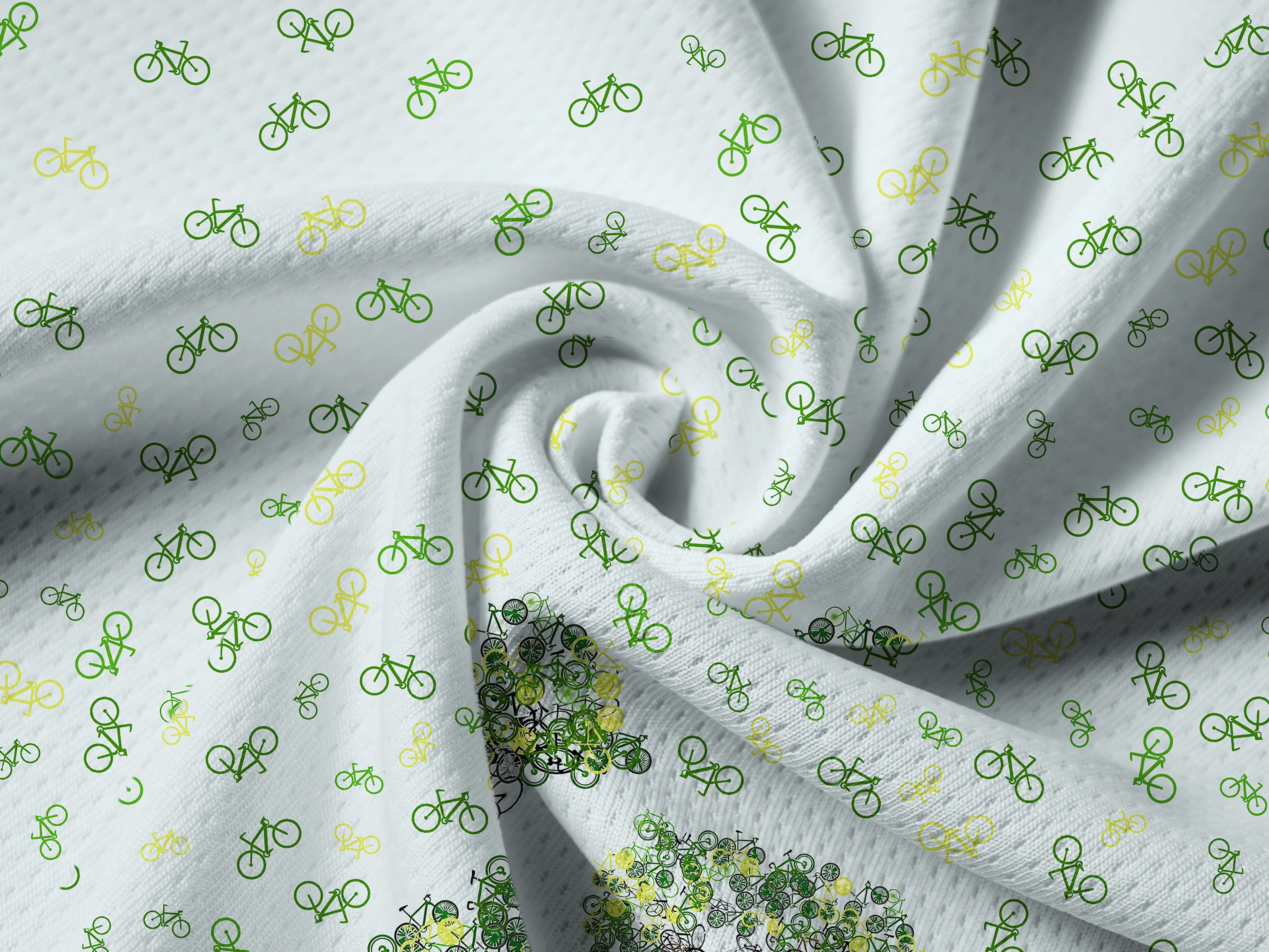 Orionride Bicycle Tree Art Long Sleeve Half Zipper Mountain Bike Jersey sold by Orionride product image thumbnail 5