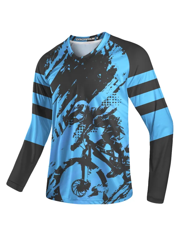 Orionride Intense Cycling Tour Long Sleeve Downhill Jersey sold by Orionride