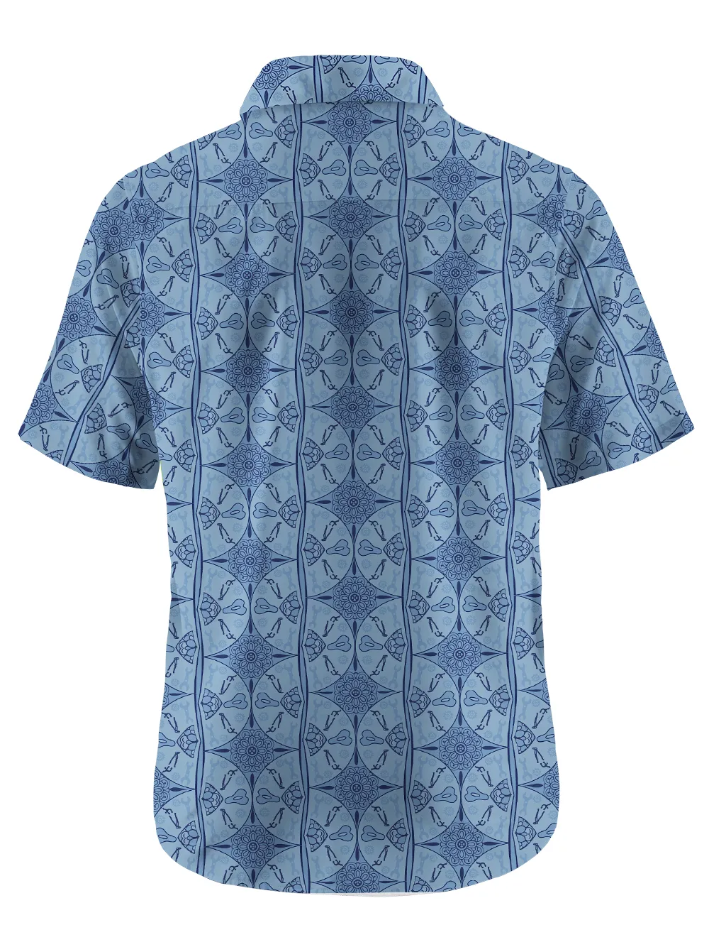 Orionride Attractive Flowers Zipper Pockets Ultra Lightweight Short Sleeves Gravel Shirt sold by Orionride product image thumbnail 3
