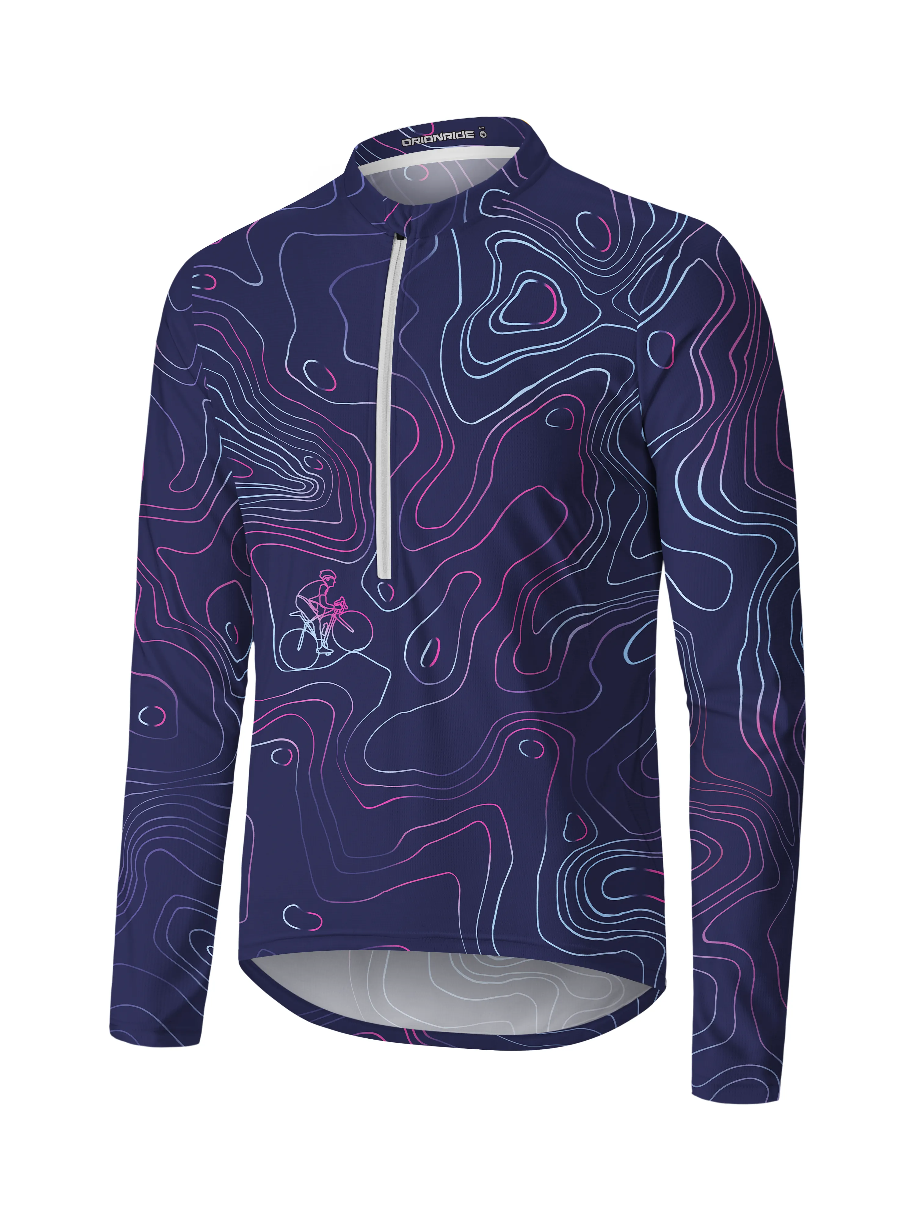 Orionride Contour Ride Long Sleeve Half Zipper Mountain Bike Jersey sold by Orionride