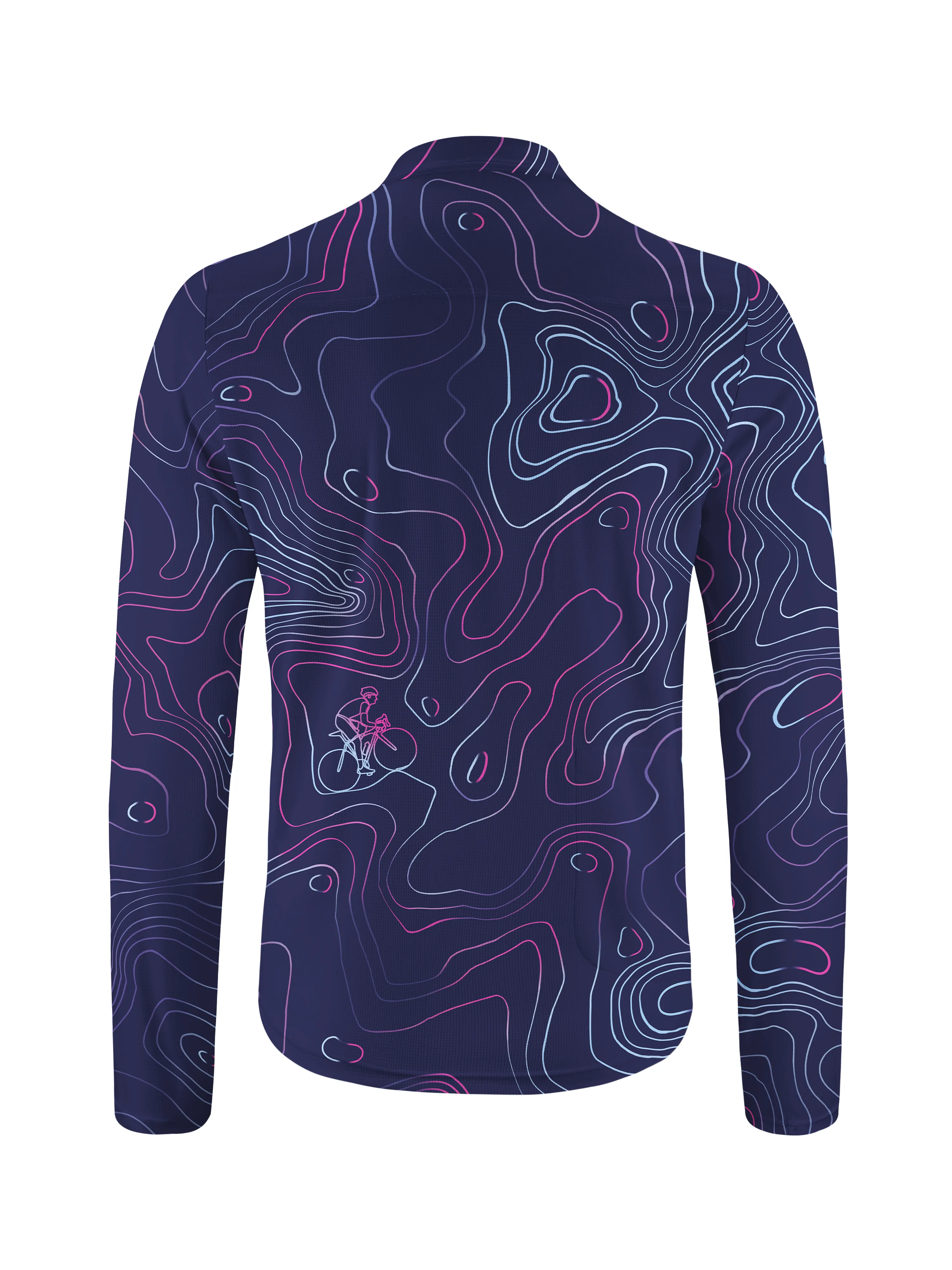 Orionride Contour Ride Long Sleeve Half Zipper Mountain Bike Jersey sold by Orionride product image thumbnail 2