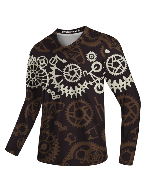 Orionride Gear Combination Long Sleeve Downhill Jersey sold by Orionride