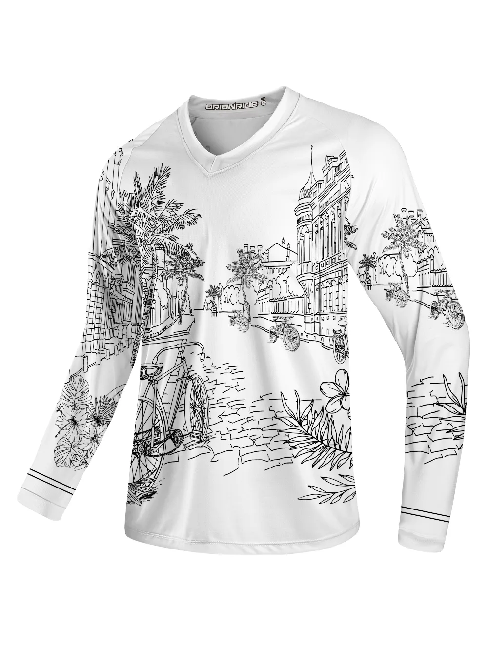 Orionride Bicycle Street Long Sleeve Downhill Jersey sold by Orionride