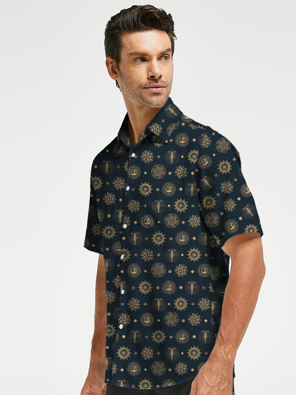 Orionride Card Parts Zipper Pockets Ultra Lightweight Short Sleeves Gravel Shirt sold by Orionride product image thumbnail 2