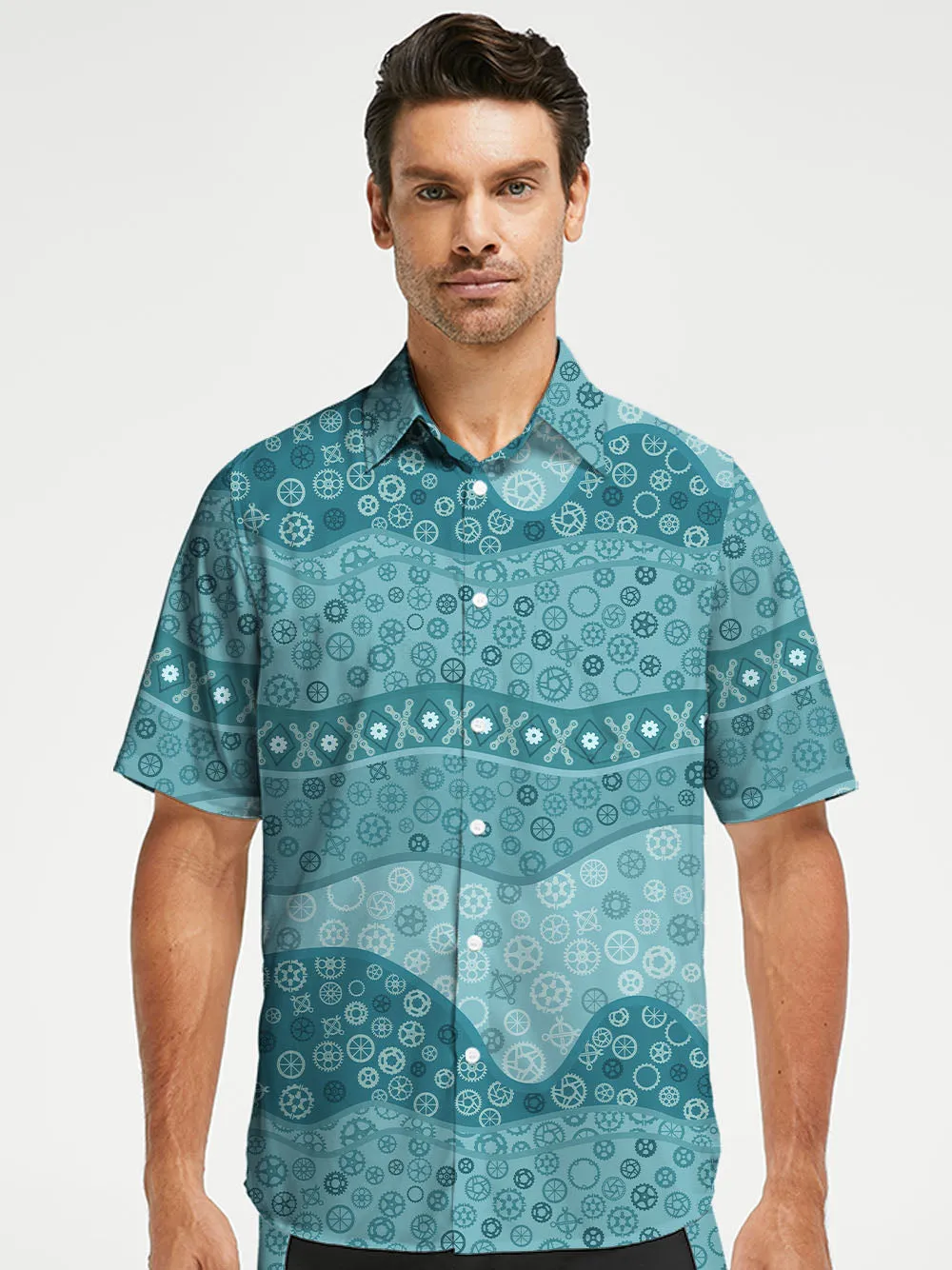 Orionride Wave Gear Zipper Pockets Ultra Lightweight Short Sleeves Gravel Shirt sold by Orionride product image thumbnail 2