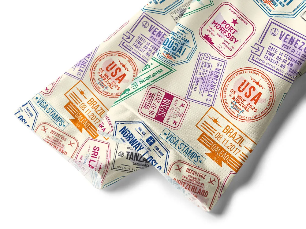 Orionride Colorful Passport Long Sleeve Downhill Jersey sold by Orionride product image thumbnail 5