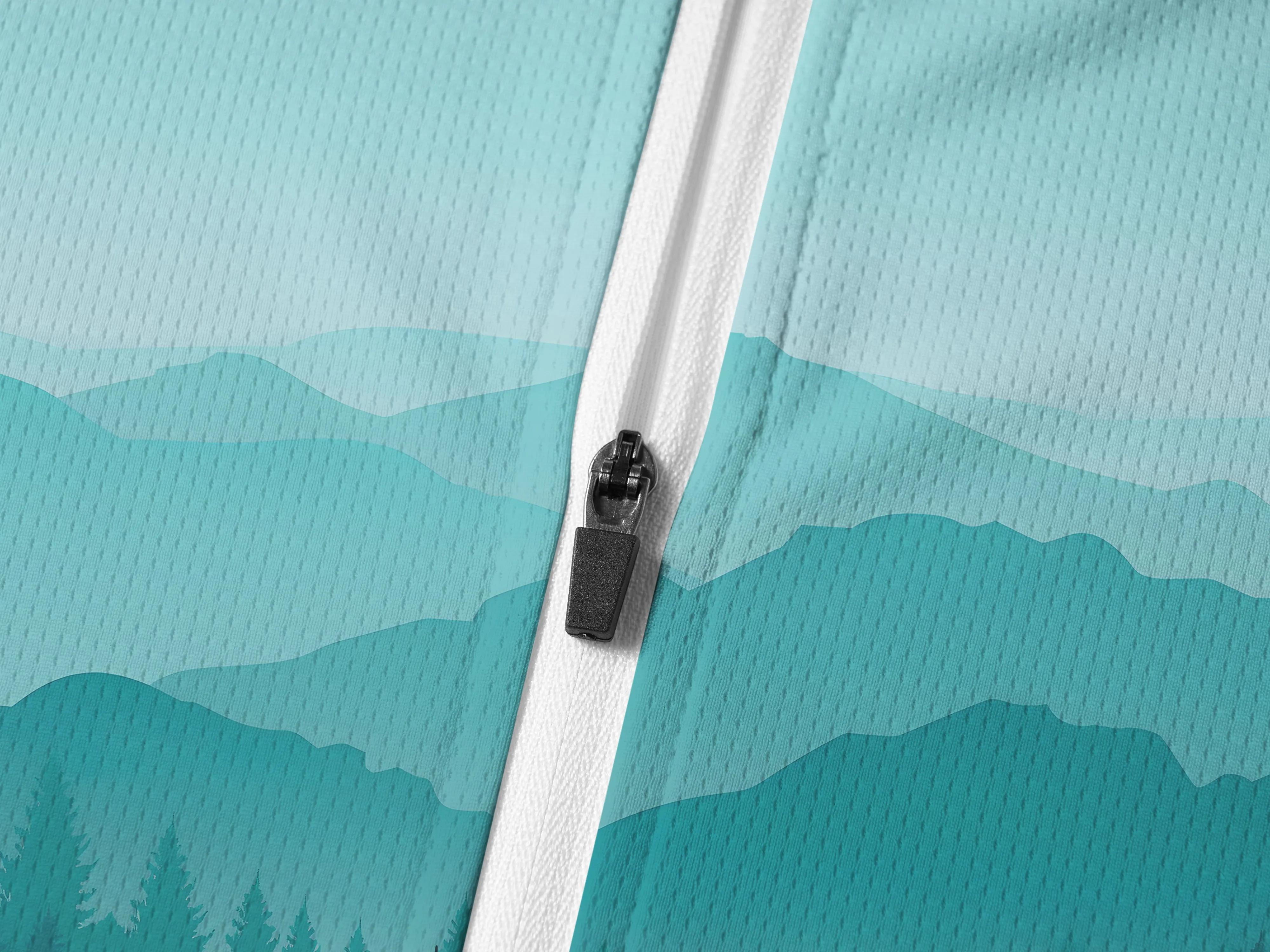 Orionride Jungle Ride Long Sleeve Half Zipper Mountain Bike Jersey sold by Orionride product image thumbnail 4