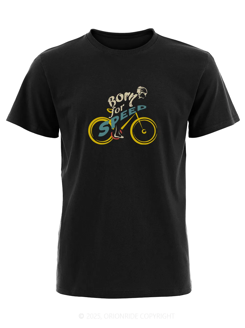 Orionride Born For Speed Short Sleeves Bike T-Shirt sold by Orionride product image thumbnail 2