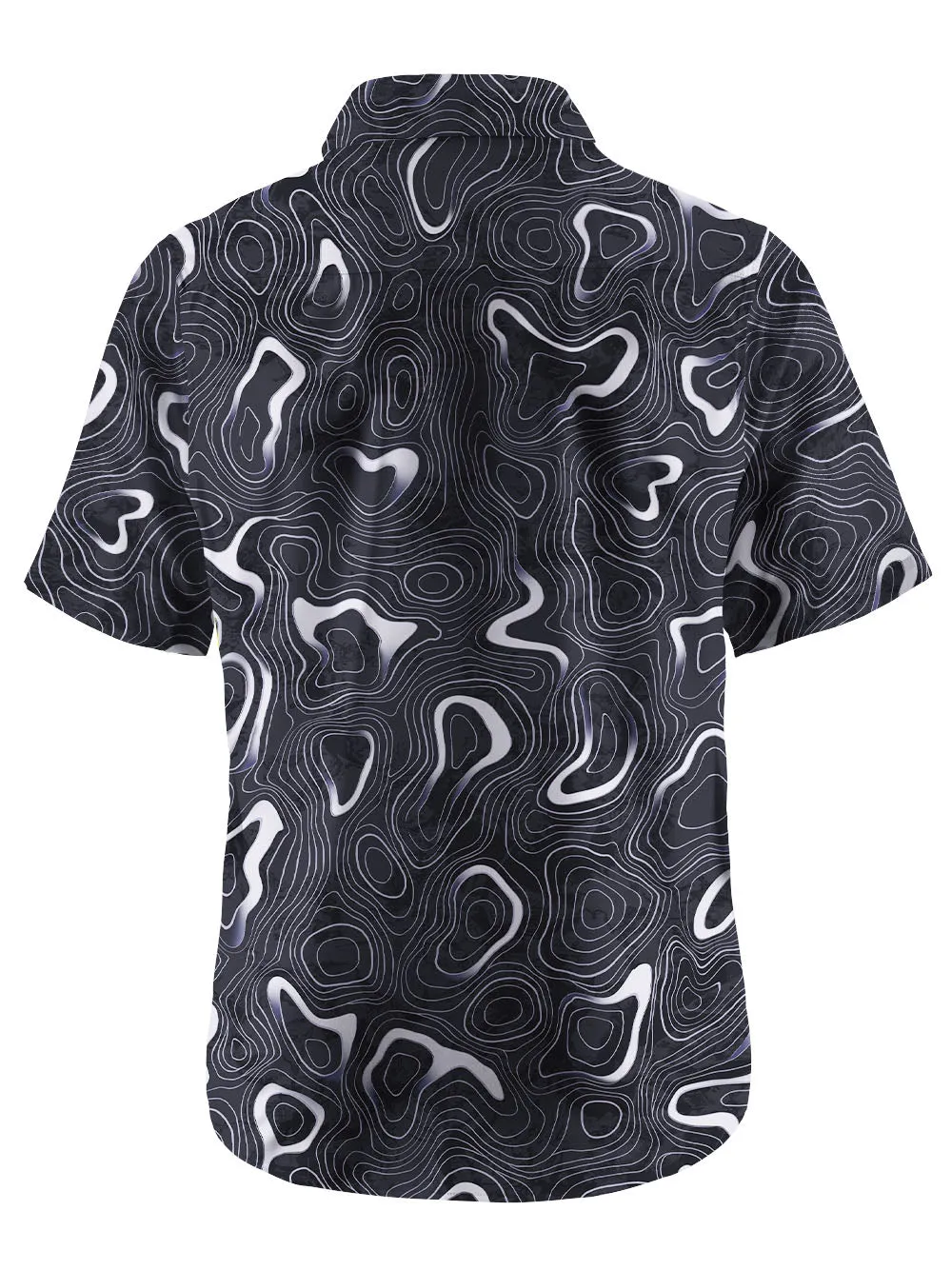 Orionride Mysterious Contours Zipper Pockets Ultra Lightweight Short Sleeves Gravel Shirt sold by Orionride product image thumbnail 5