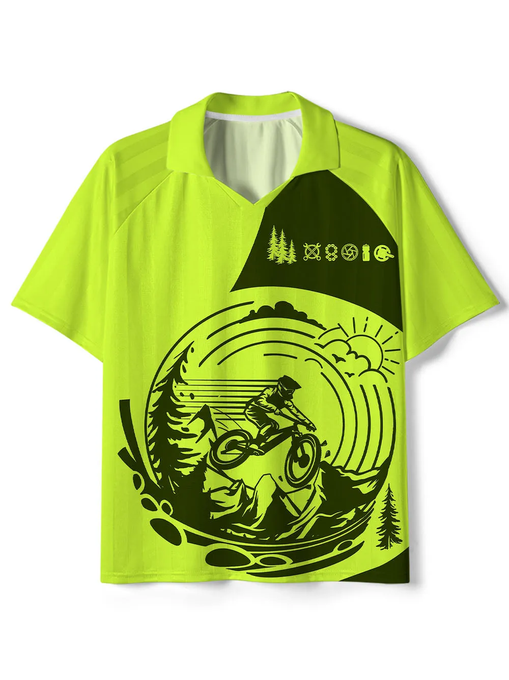 Orionride Adventurous Spirit Collar Mesh Jersey sold by Orionride