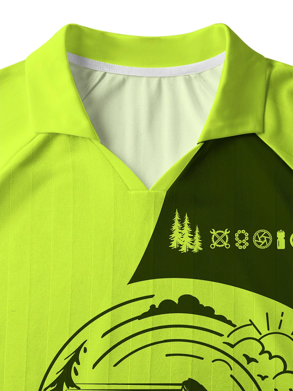 Orionride Adventurous Spirit Collar Mesh Jersey sold by Orionride product image thumbnail 3